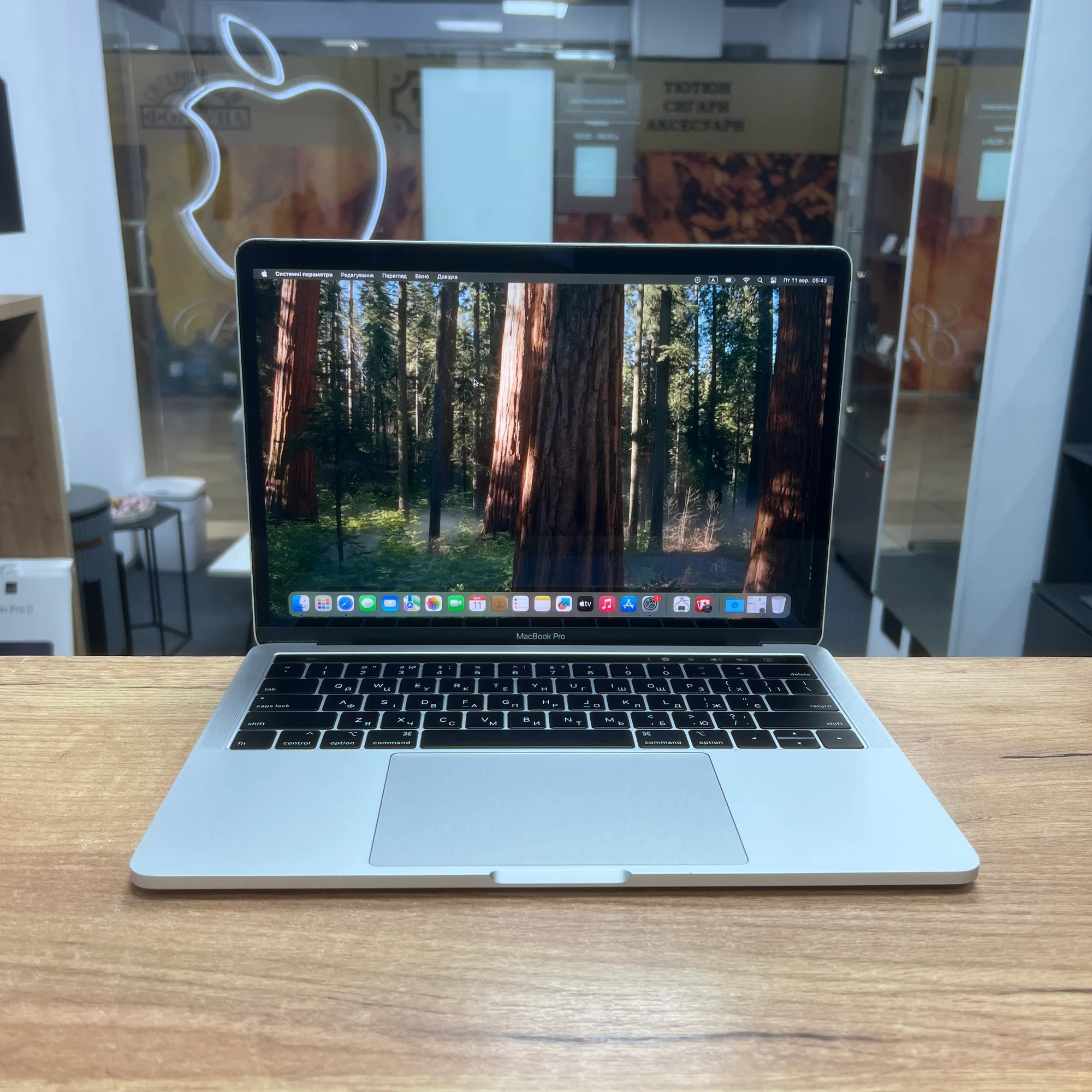 28bcdda728029d319aa75a8ad709fe3a4767883fbbfa6e4bd417a339c538bf82 Apple MacBook Pro 13" 2018 — Core i5, 8GB, SSD 256GB, Retina, Silver