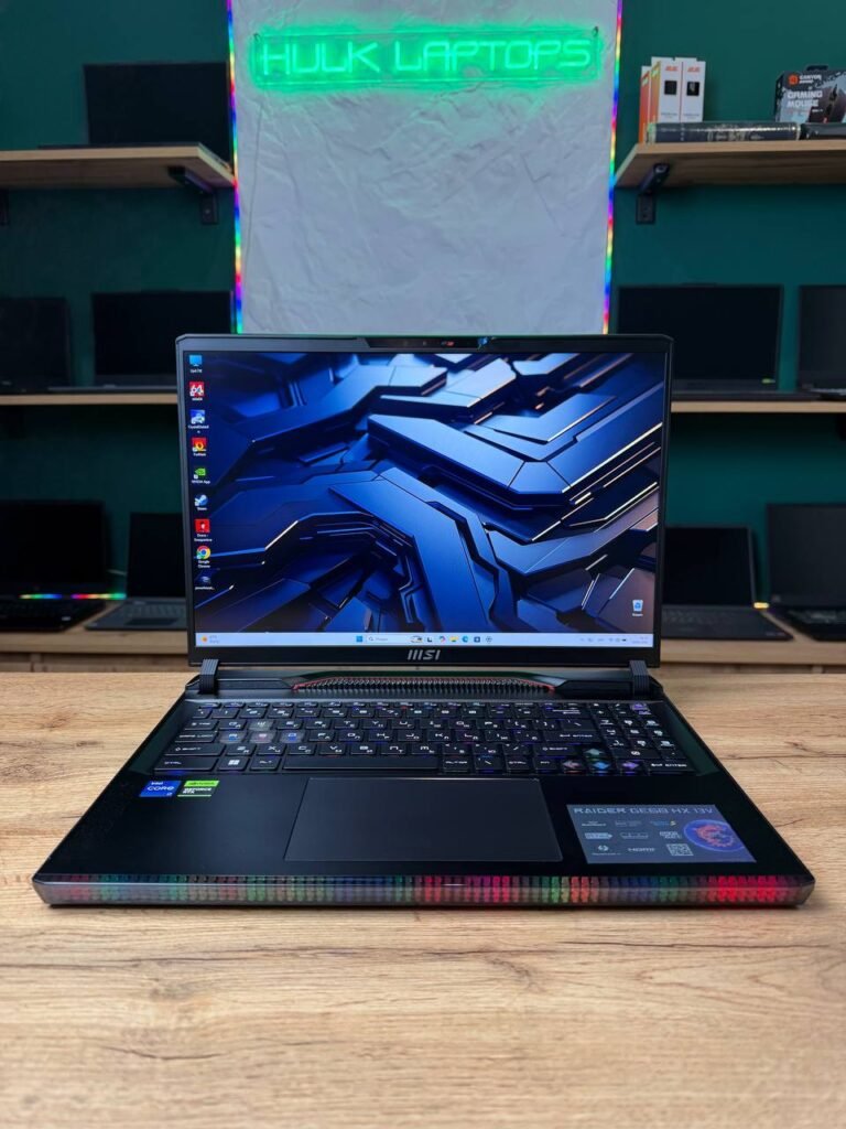 MSI Raider GE68 HX 13V — Core i7-13700HX, RTX 4060 8GB, 16GB, SSD 1,5TB, 17,3" 240Hz