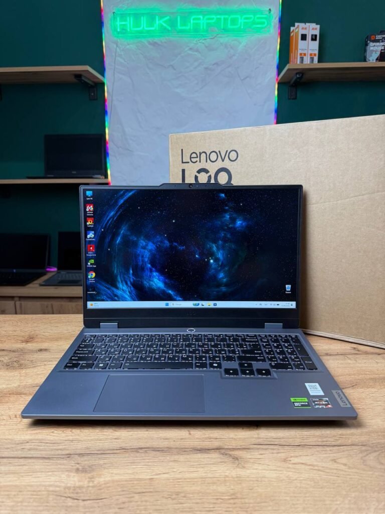 Lenovo LOQ 15ARP9 — Ryzen 5 7235HS, RTX 3050 6GB, 16GB, SSD 512GB, 15.6" 144Hz