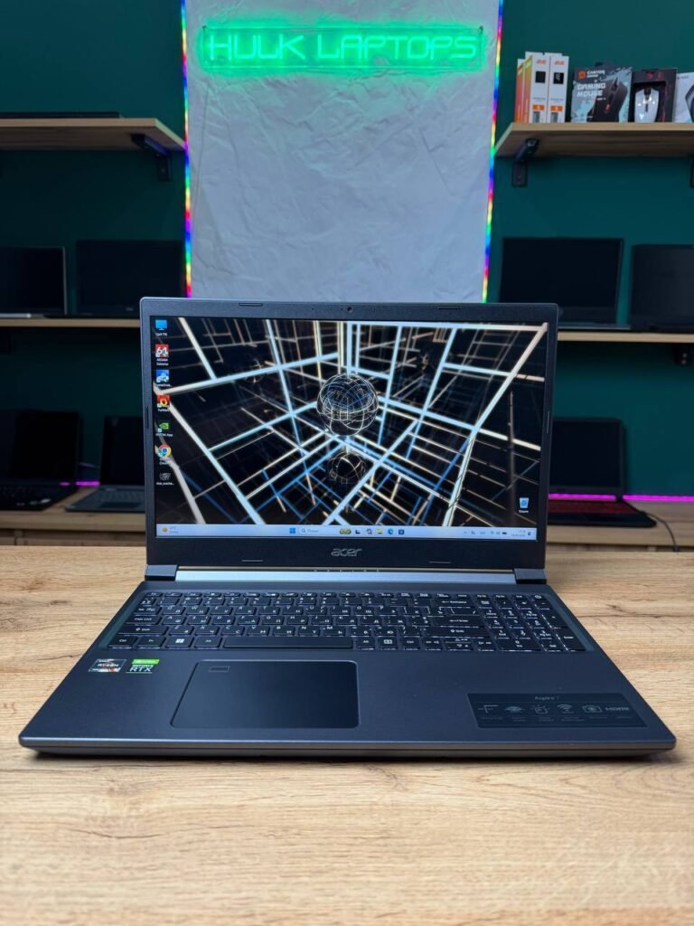 Acer Aspire 7 A715-42G Ryzen 5 5500U, RTX 3050 Ti 4GB, 16GB RAM, SSD 512GB, 15.6" Full HD 144Hz