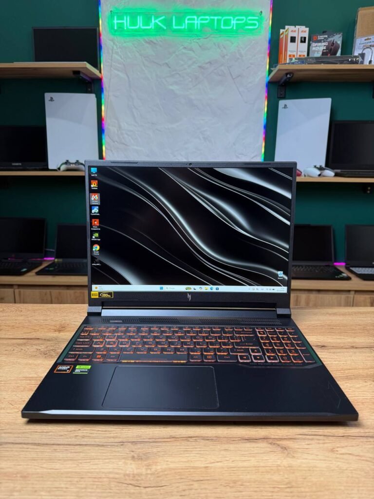 Acer Nitro V16 AI ANV16-42-R7BK з Ryzen 7 260, RTX 5070 8GB GDDR7, 16GB DDR5, SSD 512GB та 16-дюймовим дисплеєм 1920×1200 180Hz.