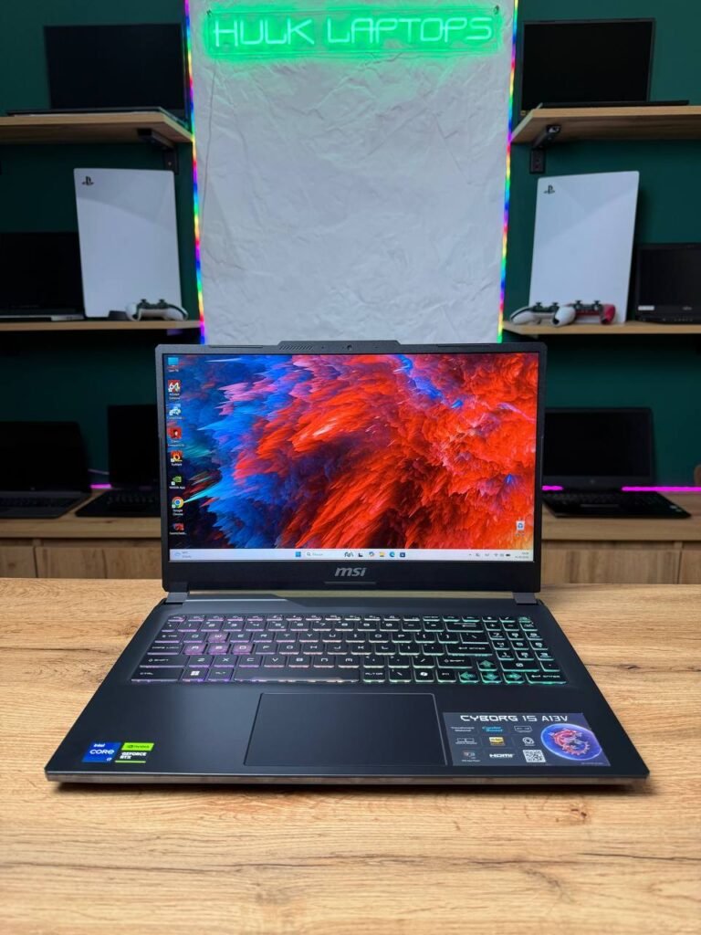 MSI Cyborg 15 A13V — ігровий ноутбук Intel Core i7-13620H, RTX 4060 8GB, 16GB DDR5, SSD 512GB, Full HD 144Hz